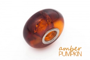 Cognac Amber Charm Bead